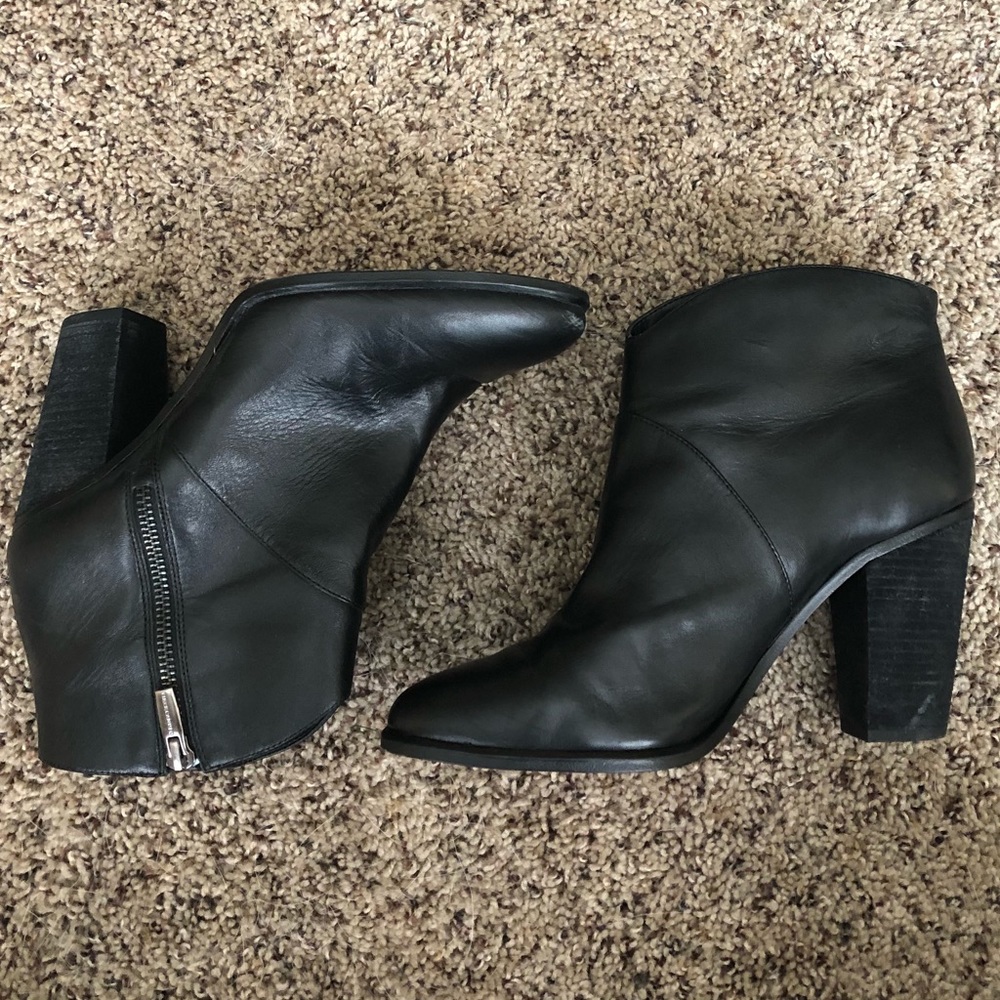 Vince Camuto Franell Notched Booties